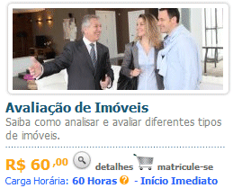 Curso de Avaliação de Imóveis